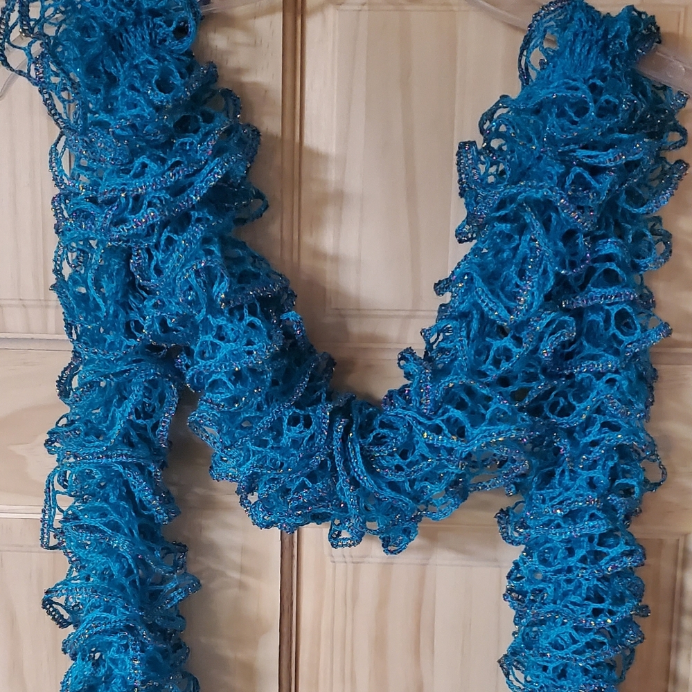 Handmade Ruffle Scarf ~ Longtail Skipper